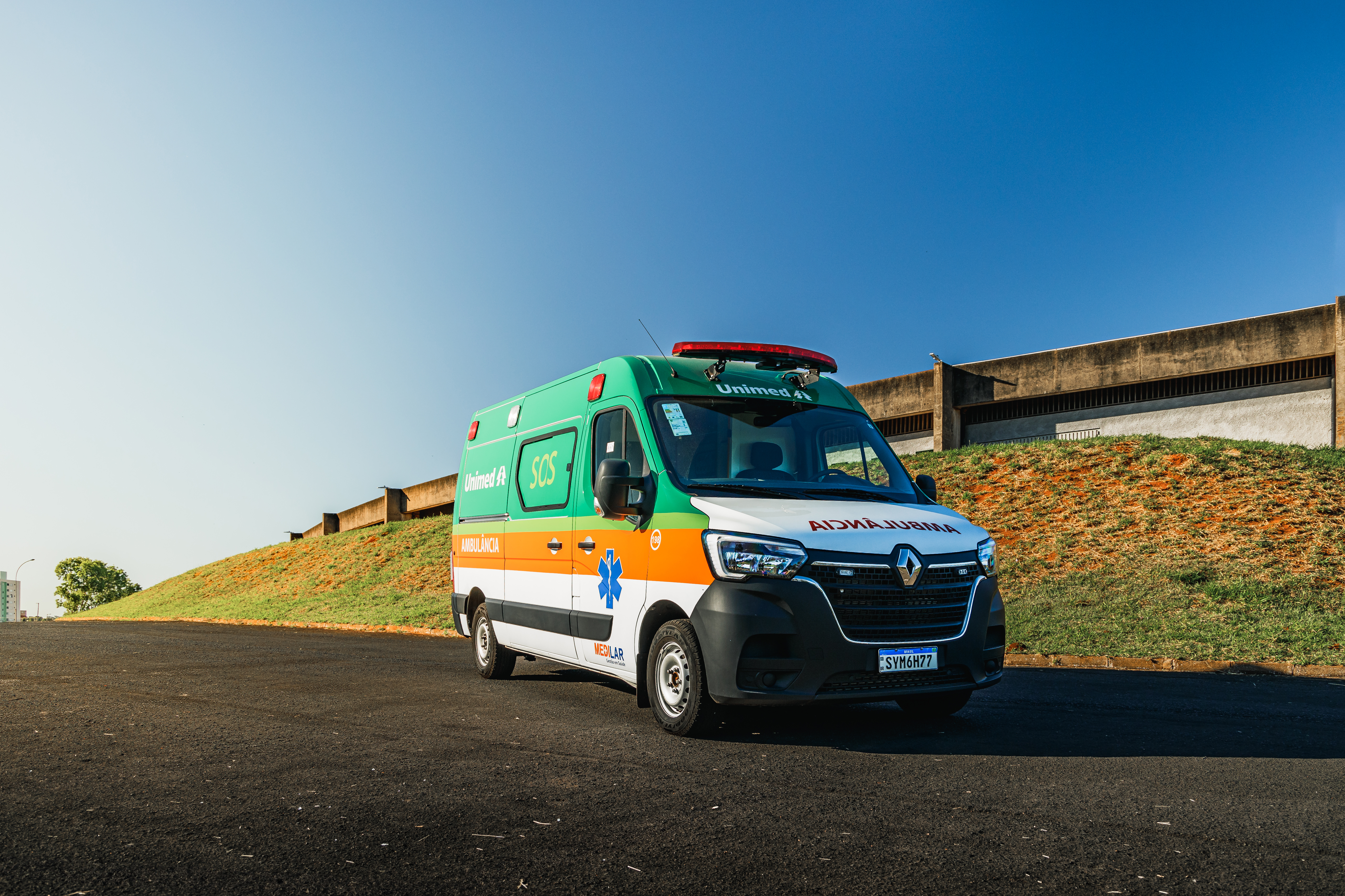 Nova Ambulância da Medilar é projetada para atender a pacientes idosos